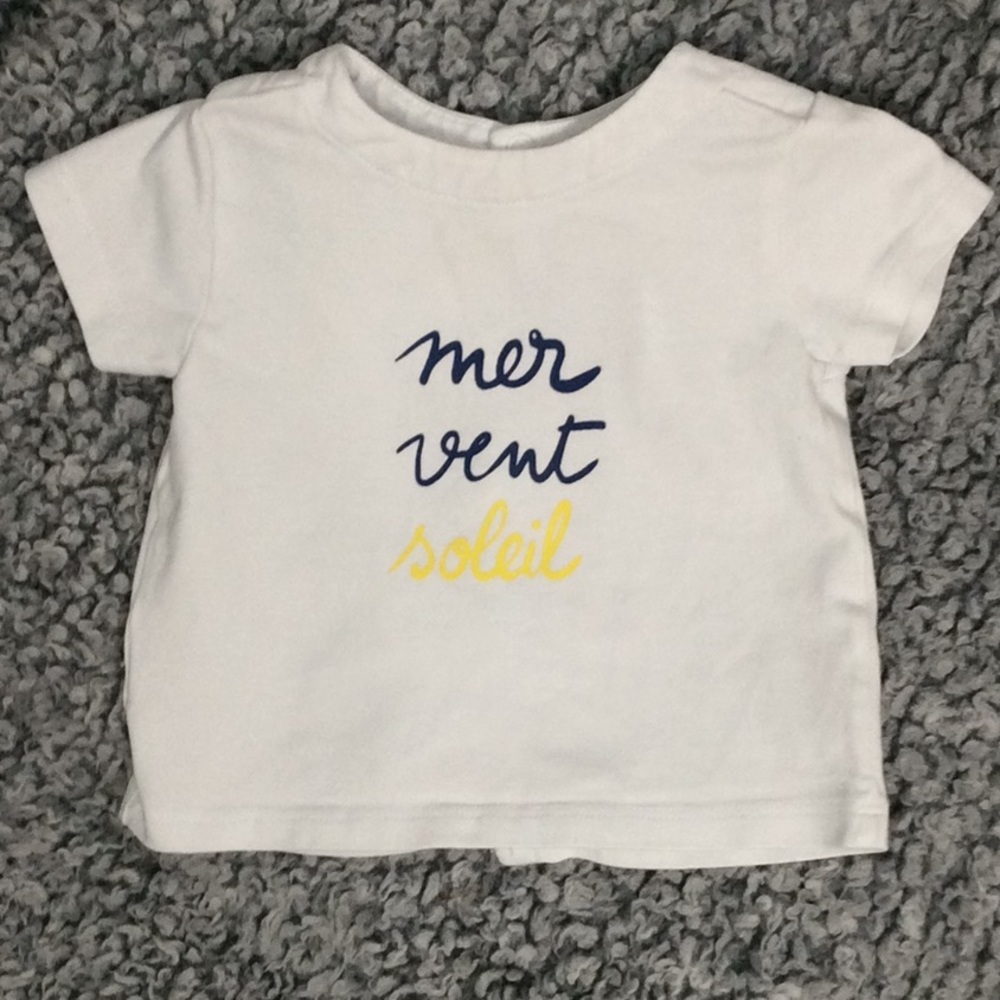 Jacadi soleil boys tee EUC 6m